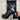 Fashion Knee High Platform Boots Women Autumn Winter Chunky Heel Knight Boots Classic Black Shoes  -  GeraldBlack.com