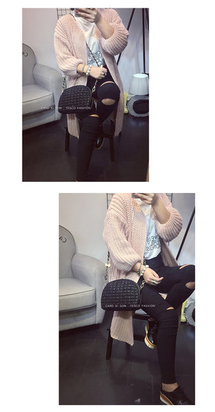Fashion Leather Small Women Lace Shell Shoulder Messenger Crossbody Tote Handbag  -  GeraldBlack.com