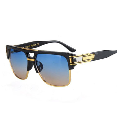 Fashion Luxury Designer Semi-Rimless Sunglasses for Men and Women - SolaceConnect.com