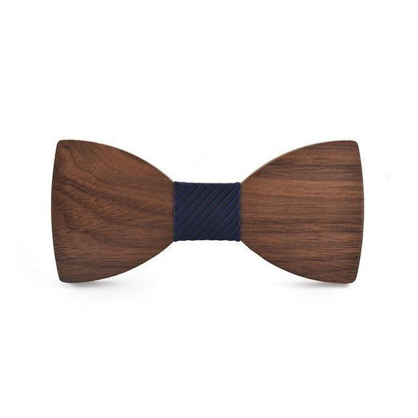 Fashion Men's Corbatas Business Party Gravitas Handmade Wooden Bow Ties - SolaceConnect.com