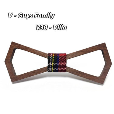 Fashion Men's Solid Wooden Butterfly Gravata Cravat Bowties Gift - SolaceConnect.com