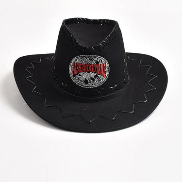 Fashion Men Women Vintage Western Cowboy Cowgirl Jazz Hats Panama Party Dress Cap  -  GeraldBlack.com