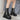 Fashion Neutral Mature Women Aankle Boots Cozy Thick Bottom Platfom Square Heel Zipper Boots Shoes  -  GeraldBlack.com