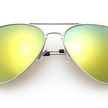 Fashion Pilot Style Aviator Mirrored Sunglasses for Women & Men - SolaceConnect.com