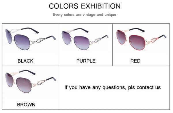Fashion Polarized Sunglasses for Women with Diamond Luxury Design  -  GeraldBlack.com