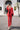 Fashion Red Uniform Styles Pantsuits with 2 Piece Set Pants and Jackets Coat Ladies Office  -  GeraldBlack.com