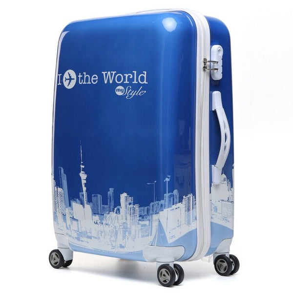 Fashion rolling luggage carry on travel suitcase 20' and '22' and '24' and '26 inch spinner wheel  -  GeraldBlack.com