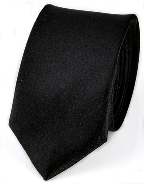 Fashion Solid Pattern Polyester Fashion Casual Neck Tie for Men  -  GeraldBlack.com