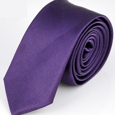 Fashion Solid Pattern Polyester Fashion Casual Neck Tie for Men  -  GeraldBlack.com