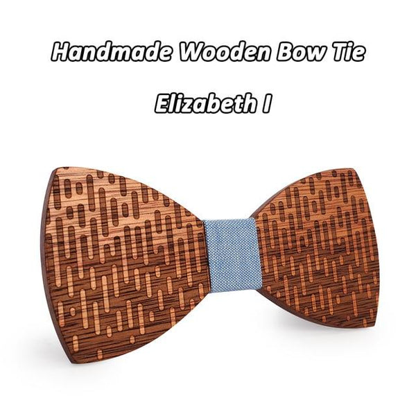 Fashion Wedding Suit Decoration Handmade Ultra-light Wooden Bowties - SolaceConnect.com