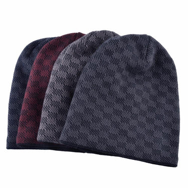 Fashion Winter Warm Knitted Striped Beanies for Men and Women  -  GeraldBlack.com