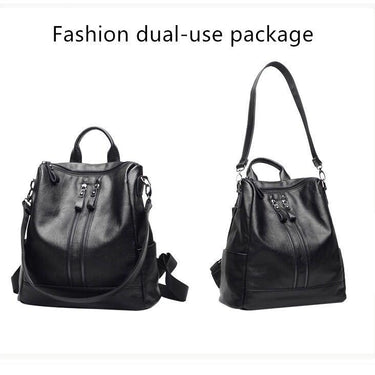 Fashion Women's High Quality Leather Backpacks for School &amp; Travel - SolaceConnect.com