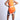 Fashion Women's Orange Color Polyester Sleeveless Romper for Sports - SolaceConnect.com