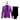 Feather Sequin Purple Blazer Suit for Men Slim Fit Single Button Blazer Party Prom Stage Singer Costume  -  GeraldBlack.com