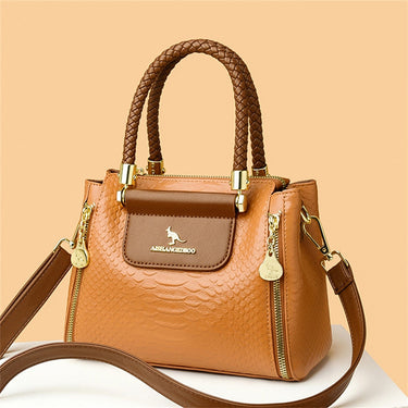 Female Shoulder Messenger Sac Luxury Designer Handbags and Purses Faux leather Shoulder Bags  -  GeraldBlack.com