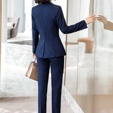 Formal Uniform Designs Business Suits With Pants and Jackets for Women  -  GeraldBlack.com