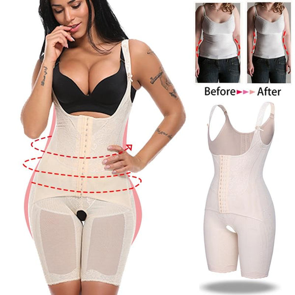 Full Body Modeling Belt Waist Trainer Butt Lifter Thigh Reducer Panties - SolaceConnect.com