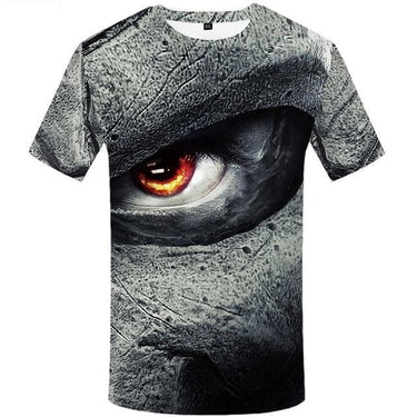 Funny 3D Print Tees Hip Hop Short Sleeve Blood Clothes T-Shirt for Men - SolaceConnect.com