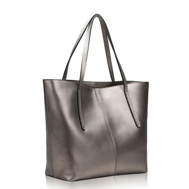 Genuine Big Black Luxury Leather Shoulder Bag Famous for Women  -  GeraldBlack.com