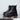 genuine boots Combat Women Winter Boots Gothic Black Sock Platform Boots Leather Ankle Boots Women Shoes Fashion  -  GeraldBlack.com