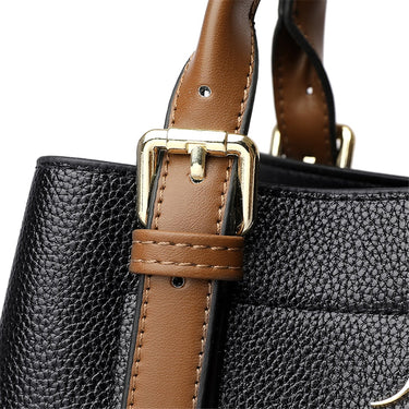 Genuine Large Capacity Casual Tote Bag Leather Shoulder Crossbody Bags Simple Shopper Bag Designer Handbag  -  GeraldBlack.com