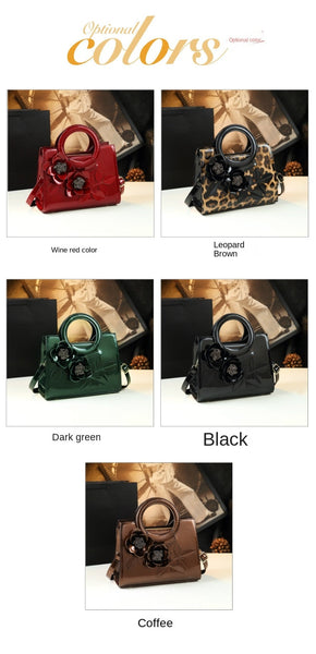 Genuine Leather Women Luxury Designer Fashion Wedding Bag Mom Portable Shoulder Crossbody Handbag  -  GeraldBlack.com