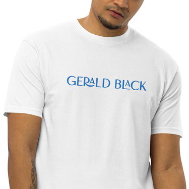 Gerald Black Men’s Premium Heavyweight BLU Tee  -  GeraldBlack.com