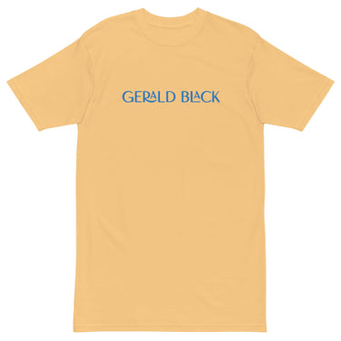 Gerald Black Men’s Premium Heavyweight BLU Tee  -  GeraldBlack.com