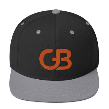 Gerald Black Snapback Hat Final Org GB Logo with Flat Brim  -  GeraldBlack.com