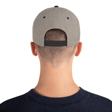 Gerald Black Snapback Hat Final YEL GB Logo with Flat Brim  -  GeraldBlack.com