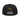 Gerald Black Snapback Hat with Flat Brim Yellow Trim  -  GeraldBlack.com