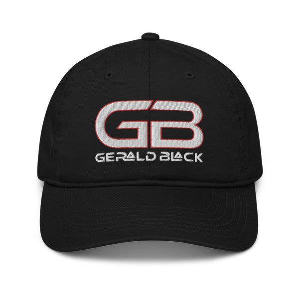 Gerald Black Structured Embroidered Organic Unisex Baseball Hat  -  GeraldBlack.com