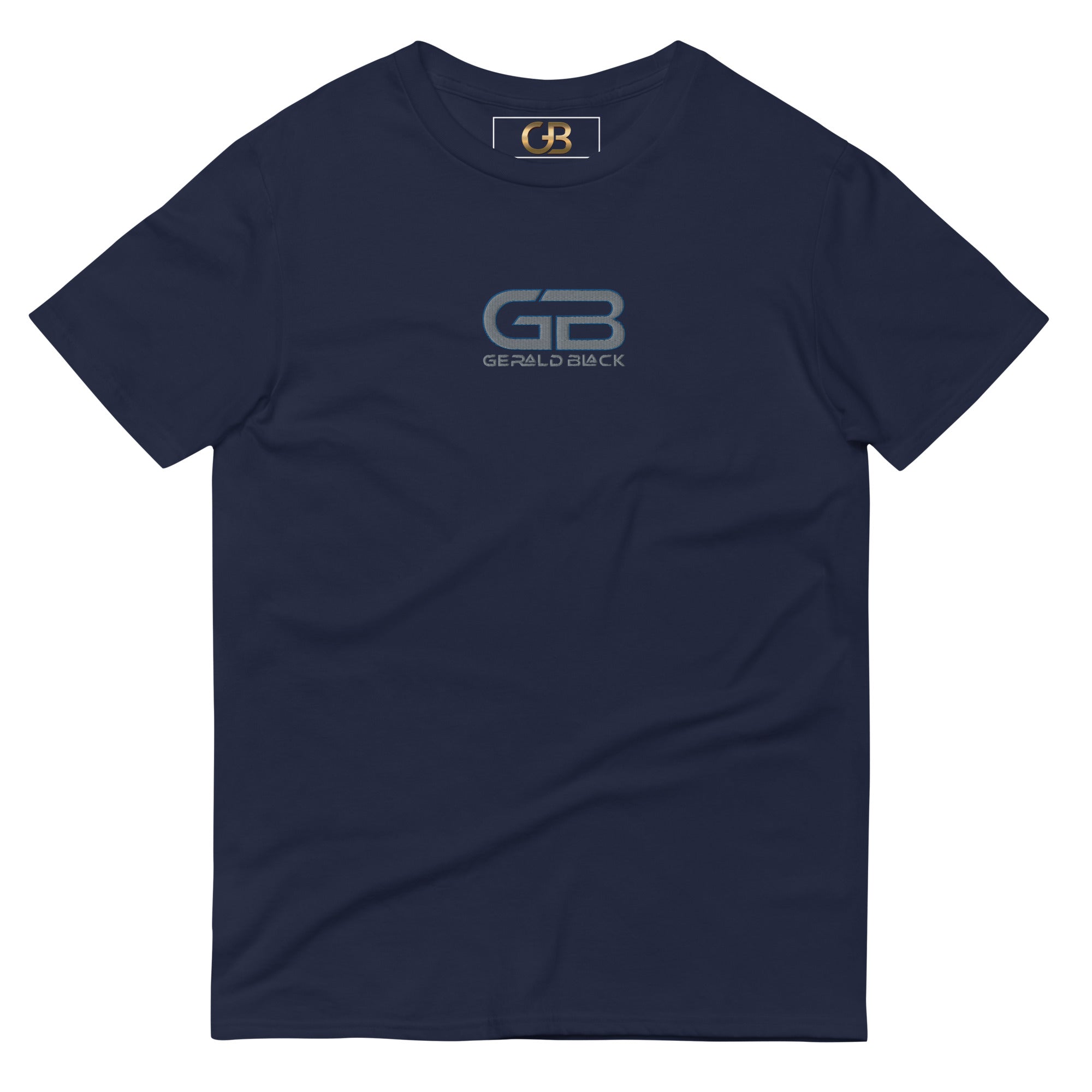 Gerald Black Unisex Embroidered Gold Label Short-Sleeve T-Shirt G  -  GeraldBlack.com