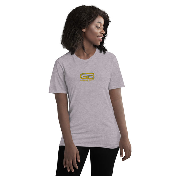 Gerald Black Unisex Embroidered Gold Label Short-Sleeve T-Shirt Y  -  GeraldBlack.com