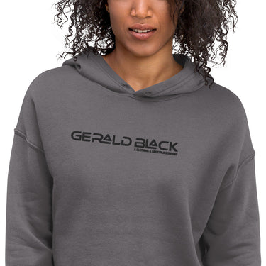 Gerald Black Women's Crop Hoodie  -  GeraldBlack.com