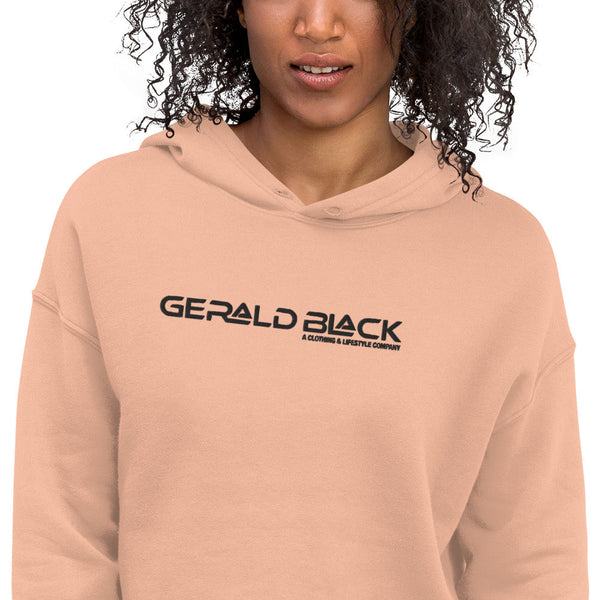 Gerald Black Women's Crop Hoodie  -  GeraldBlack.com