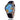 Global Travel by Plane Map Denim Fabric Band Casual Women's Watch - SolaceConnect.com