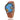 Global Travel by Plane Map Denim Fabric Band Casual Women's Watch - SolaceConnect.com