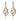 Gold Color Love Drop Earrings Fashion Jewelry Simulated Pearl Statement Dangle Earrings For Women Gifts SER140229  -  GeraldBlack.com