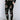 Gothic Punk Women's Cotton Patterned Printed Skinny Harem Pant Sweatpant  -  GeraldBlack.com