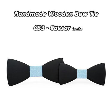 Gravitas France British Wooden Bowtie for Groom Women Kids Suits - SolaceConnect.com