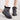 Gray Warm Plush Zipper Round Toe Waterproof Ankle Boots for Women  -  GeraldBlack.com