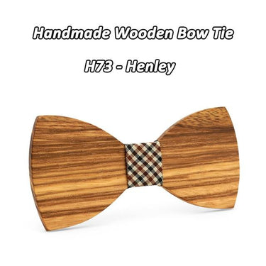 Great Fun Personality Butterfly Wooden Bowties Gift for Stylish Men - SolaceConnect.com