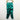 Green Loose Pleated Shinny Sexy Nightclub Men's DS Costumes Anti bright Elastic Waist Pants  -  GeraldBlack.com