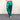 Green Loose Pleated Shinny Sexy Nightclub Men's DS Costumes Anti bright Elastic Waist Pants  -  GeraldBlack.com