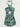 Green Snake Print One Piece Swimsuit Women Halter Cross Hollow Out Swimwear Bandage Bathing Suit High Waist Monokini  -  GeraldBlack.com