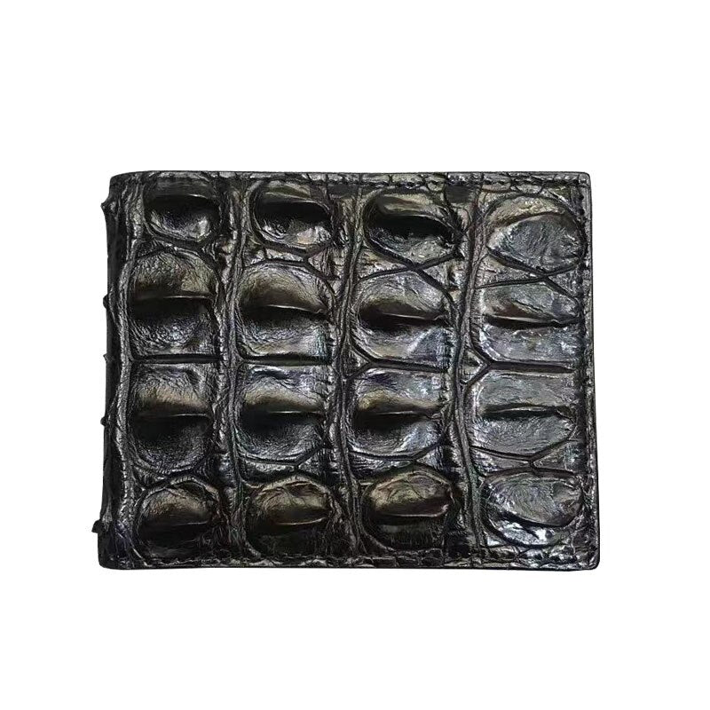 High Grade Crocodile Leather Business Men Wallet Fashion High Capacity Man Crocodile Skin wallet Short Multi Card Purse 50  -  GeraldBlack.com