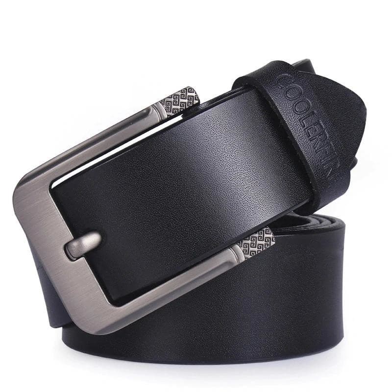 High Quality Genuine Leather Luxury Alloy Buckle Designer Belts for Men  -  GeraldBlack.com