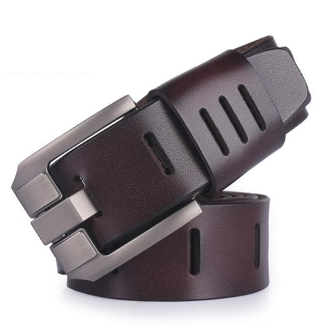 High Quality Men's Genuine Leather Luxury Strap Designer Belt - SolaceConnect.com