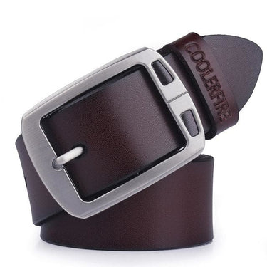 High Quality Men's Genuine Leather Luxury Strap Designer Belt - SolaceConnect.com